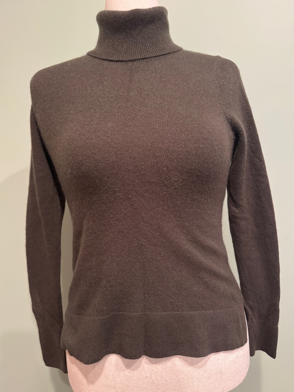 Neiman Marcus 100% Cashmere Collection Turtleneck Sweater S Luxury